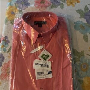 Pink Button-Up Shirt
